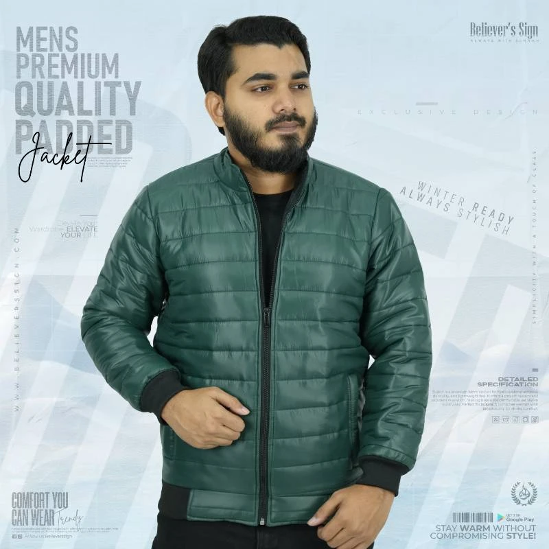 Premium Padding Jacket - Forest Green