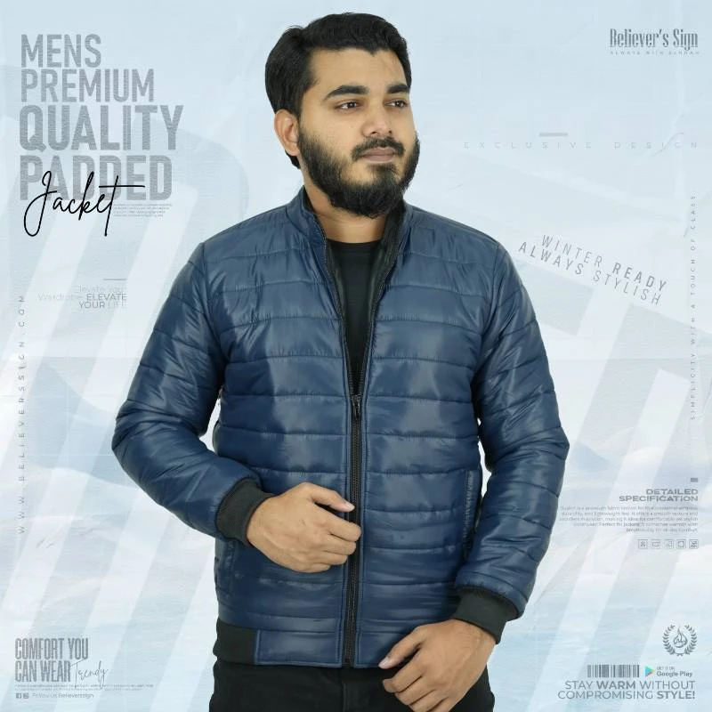 Premium Padding Jacket - Navy